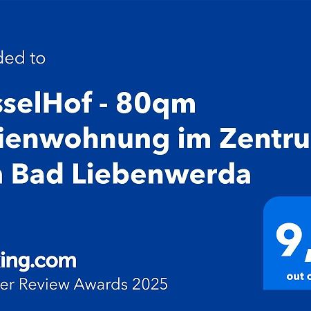 Haesselhof - 80Qm Ferienwohnung Im Zentrum Von Bad Liebenwerda Dış mekan fotoğraf